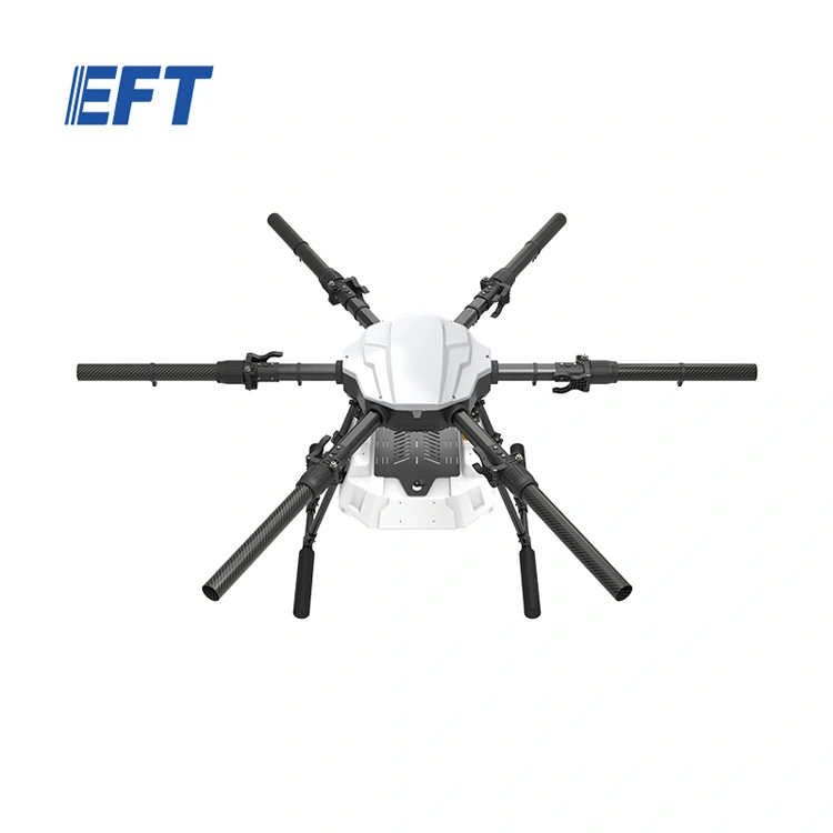 EFT Durable 16L E616p Agricultural Drone Frame  Easy Assembled Agriculture Spraying Drone optional Water Pumps and Motors