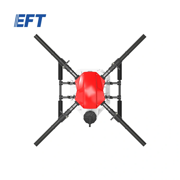 New stock fast shipment EFT agriculture drone for sale E416 16L payload dron agricola agriculture spraying quadcopter frame help the farm plant grow