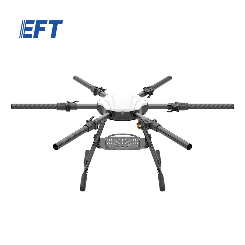 EFT Newest Drone Professional Long Distance Industrial Drone Frame E616P can match 4k Camera And GPS for Security Surveillance