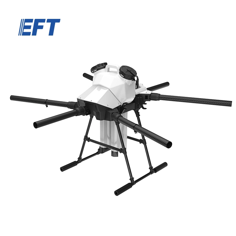 High performance EFT G616 16L big agricultural drone autonomous chemical sprayer drone pulveriz fumigation for land spraying