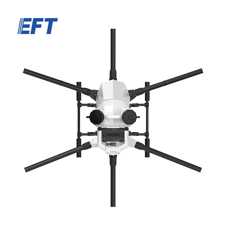 High performance EFT G616 16L big agricultural drone autonomous chemical sprayer drone pulveriz fumigation for land spraying