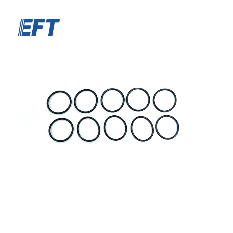 10.05.08.0032 EFT Drone Parts Waterproof Sealing Ring 27*2mm/10pcs For x6100/x6120 Industrial Drone Frame Assembly Mountings