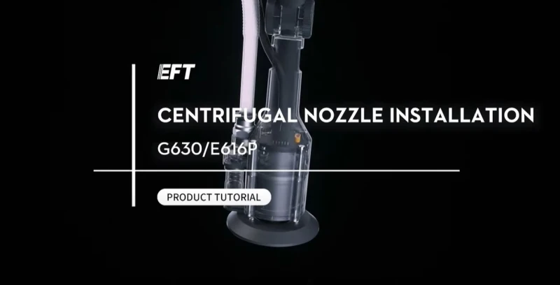 10.05.07.0055.A EFT G Series Agricultural Drone Installation Centrifugal Nozzle Upgrade Kit Accessory Package Nozzle Cable with protective case