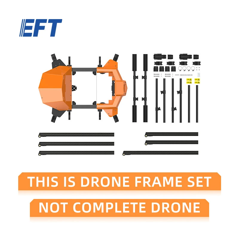 Hot selling EFT G630 agricultural sprayers drone frames 30L multifunction large drones power sprayer for pesticide spraying