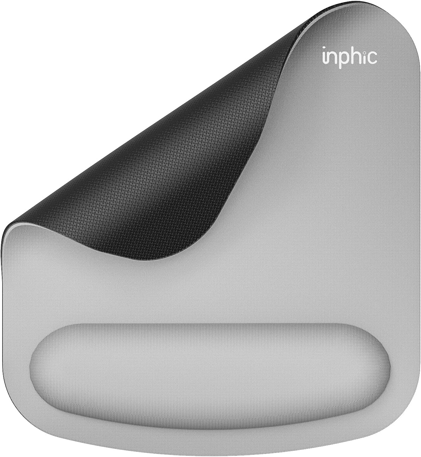 INPHIC PD100 Mouse Pad - Computer Mouse Mat with Anti-Slip Rubber Base,  Easy Gliding, Durable Materials