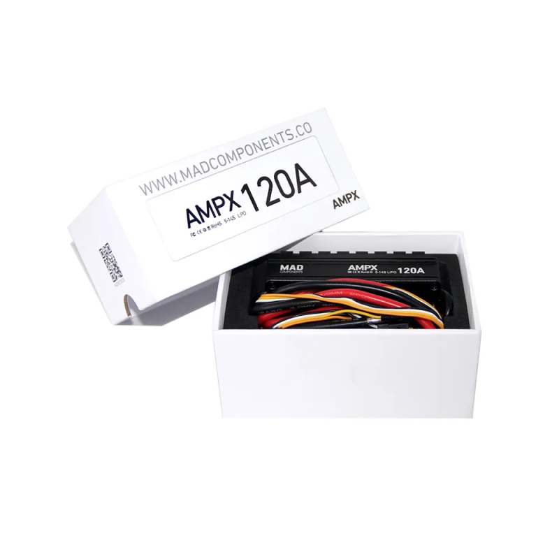 MAD AMPX ESC Regulator 120A (5-14S) for large and heavy delivery multirotor