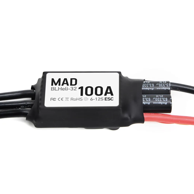 MAD BLHELI_32 100A(6-12S) ESC Regulator for the 6S,8S,12S FPV frame