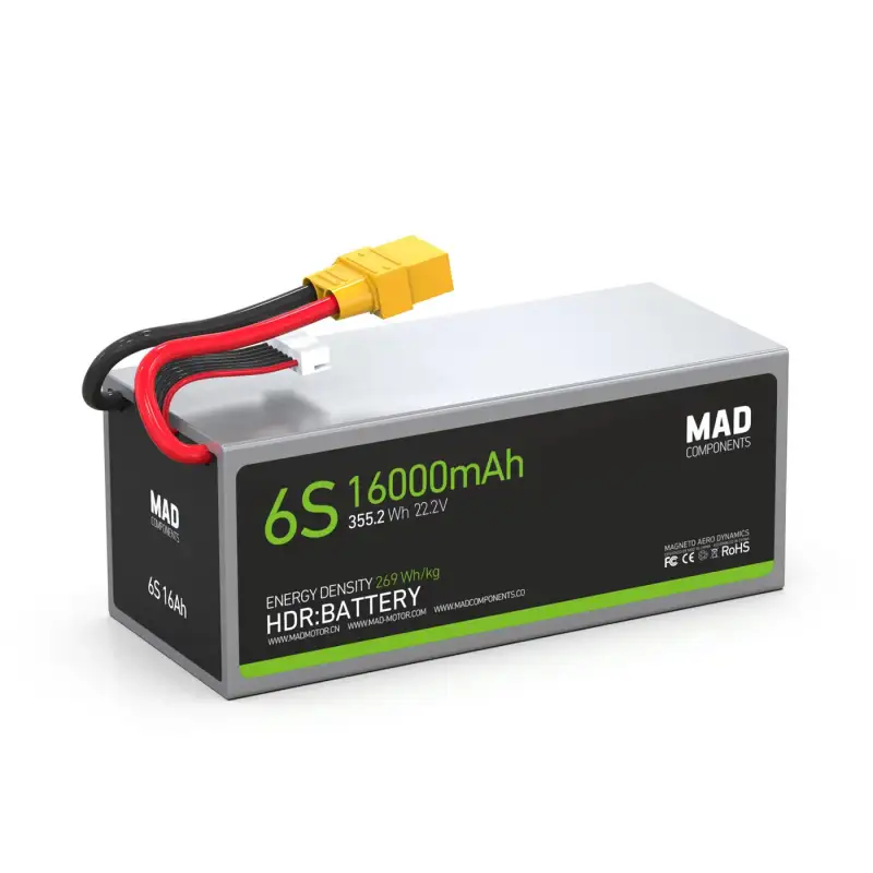 High outlet power battery