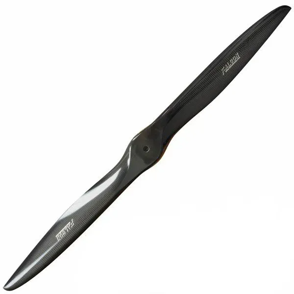 Falcon 24*13 carbon fiber propeller, w/Prop Covers, by Falcon