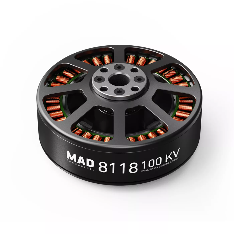 MAD 8118 EEE  brushless drone motor for the long flight time multirotor hexacopter octocopter