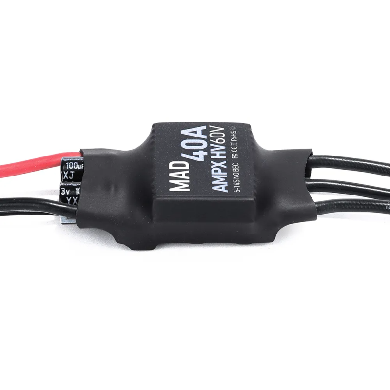 AMPX  40A (5-14S) ESC Regulator High Voltage Drone Motor Controller  for long-range mapping drone quadcopter, heaxcopter octocopter