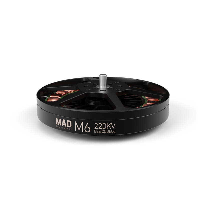 Antimatter M6C06 EEE brushless drone motor for the long flight time multirotor hexacopter octocopter