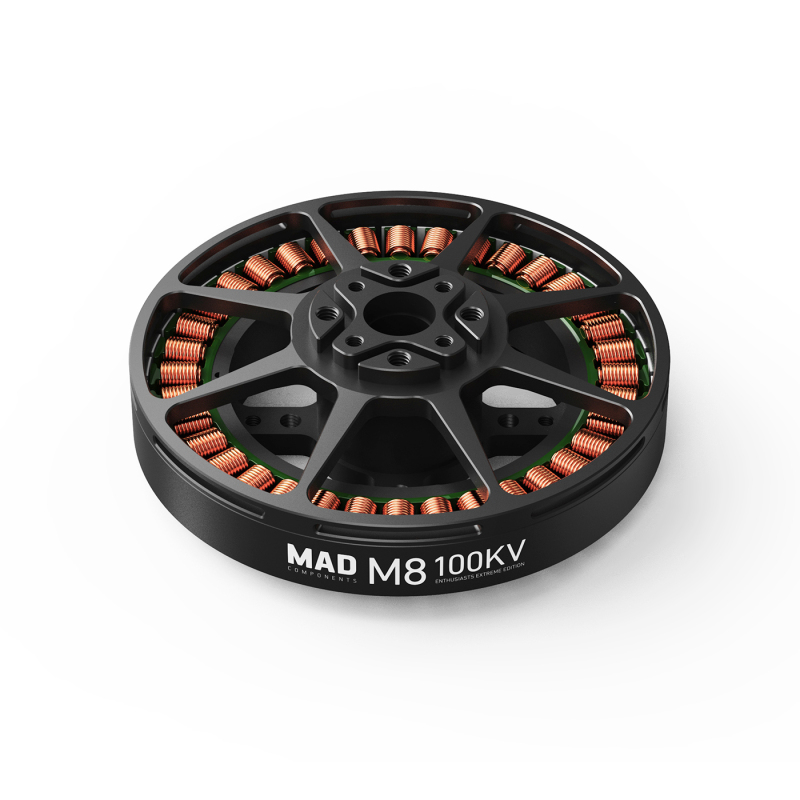 MAD M8C08 EEE V3 brushless drone motor for the long flight time multirotor hexacopter octopter