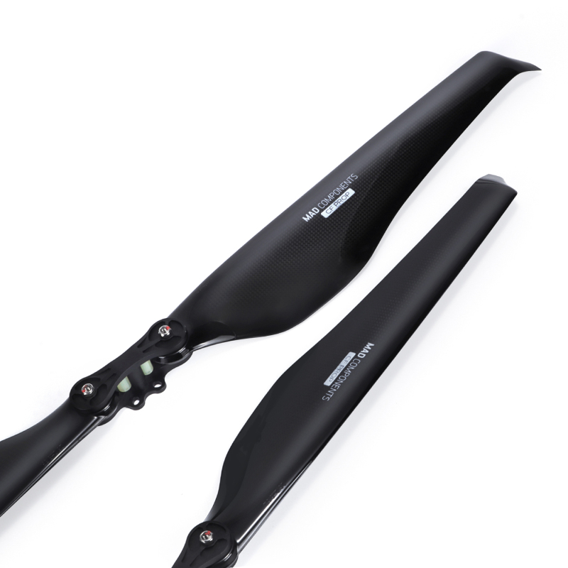 34.2X11.2 Inch FLUXER Pro Glossy Carbon fiber folding propeller