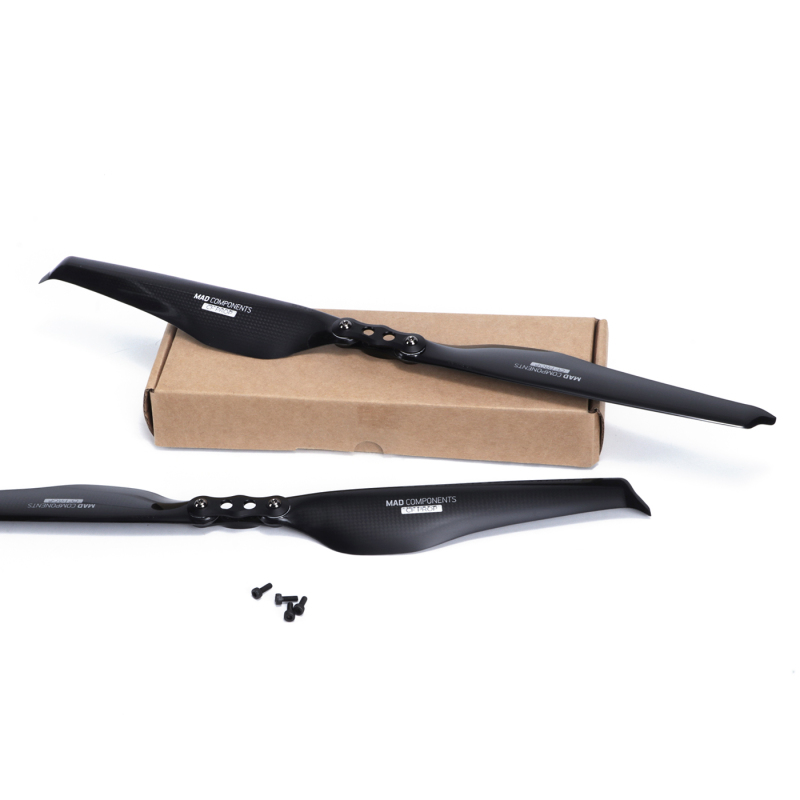 18.2x5.9 Inch FLUXER Pro Glossy Carbon fiber folding propeller