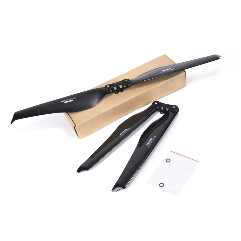 28.2X9.2 Inch FLUXER Pro Glossy Carbon fiber folding propeller