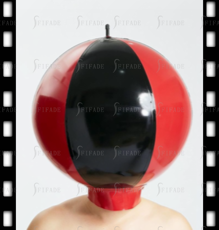 Latex Unisex Hoods Infallible Masks BDSM Matching Color Fetish Wear 0.4mm