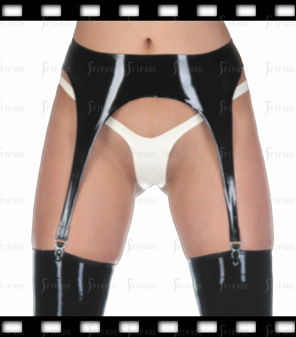 Latex Suspender Garter High Waist Tiny Garter Pull On Customized 0.4mm