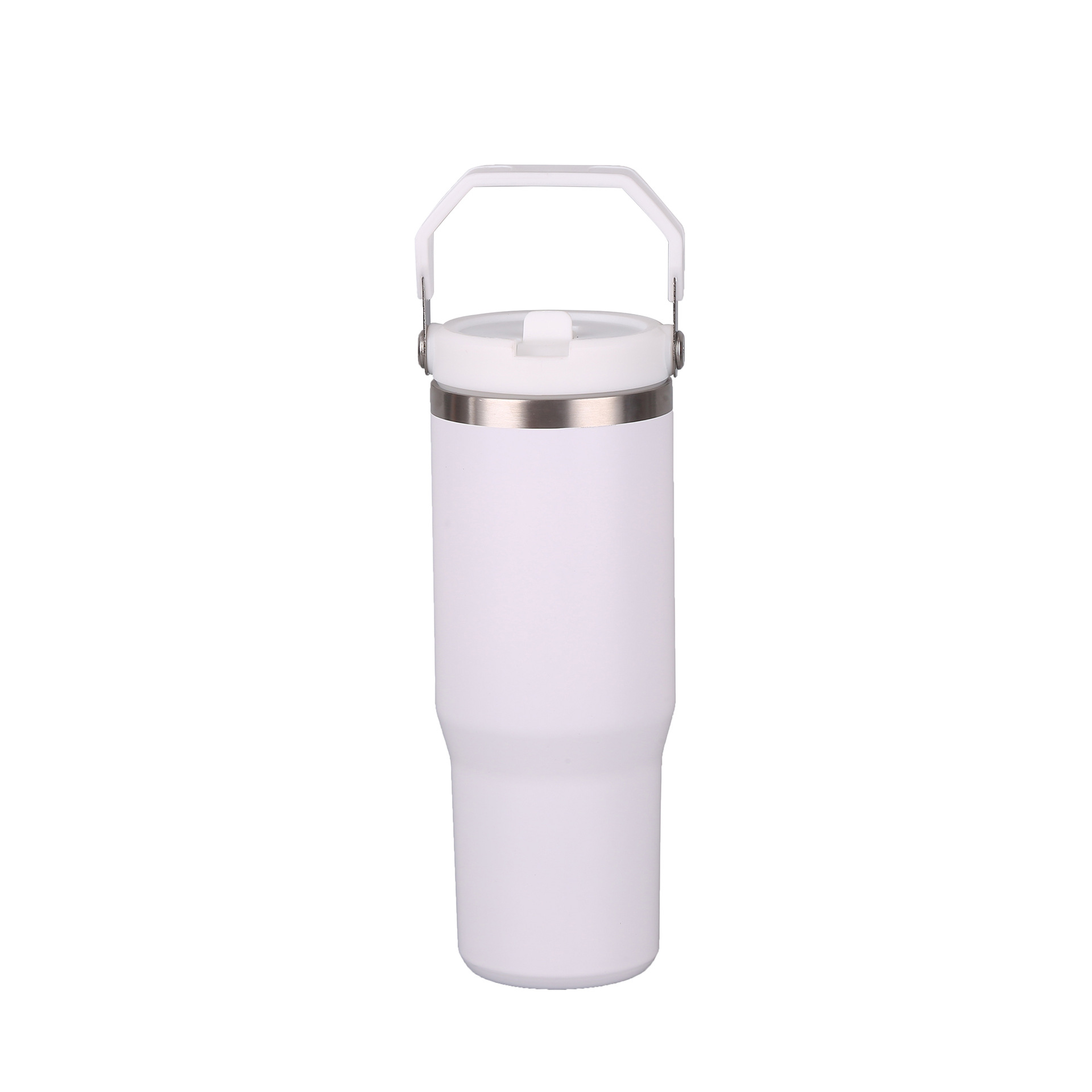 30oz Stanley Style Matte Macaron Colors Flip Straw Sublimation Tumblers