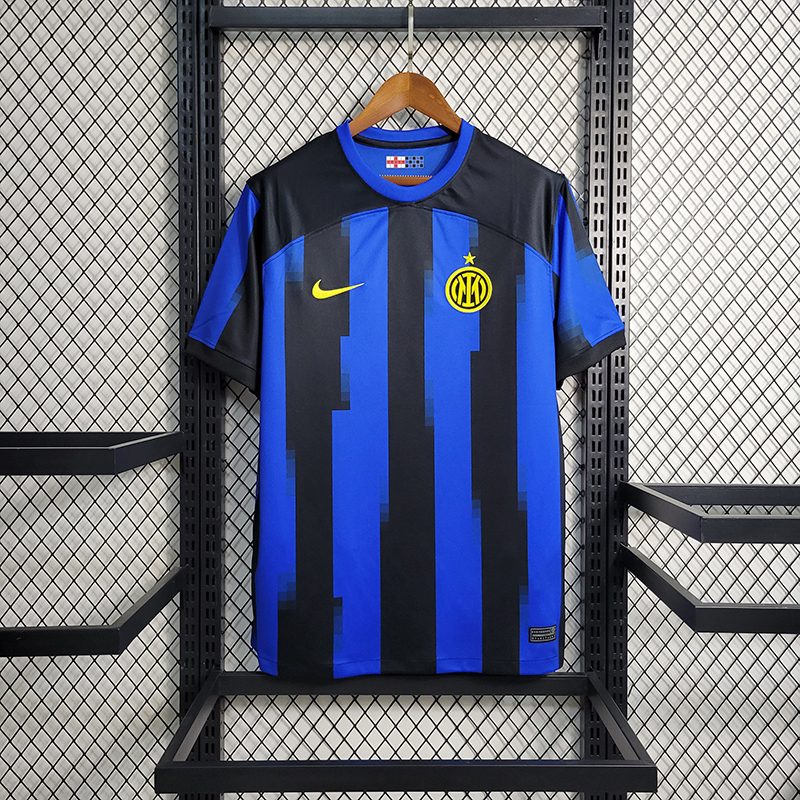 QCOFFICIAL | 2023/24 Inter Milan Home Fan Edition Football Soccer Jersey Shirt