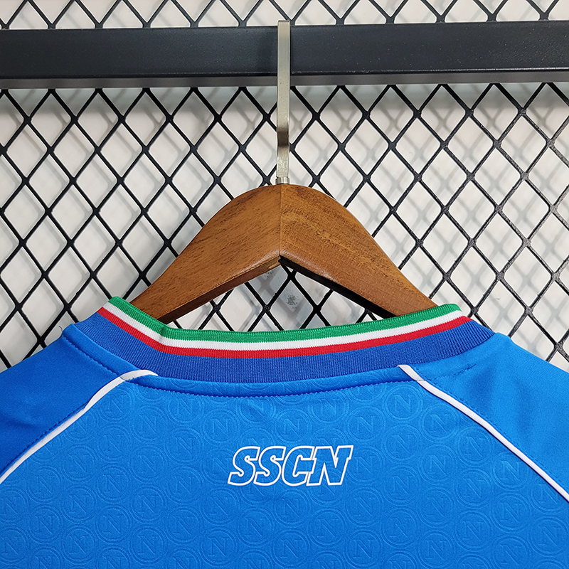 QCOFFICIAL | 2023/24 S.S.C. Napoli HOME Fan Edition Football Soccer Jersey Shirt