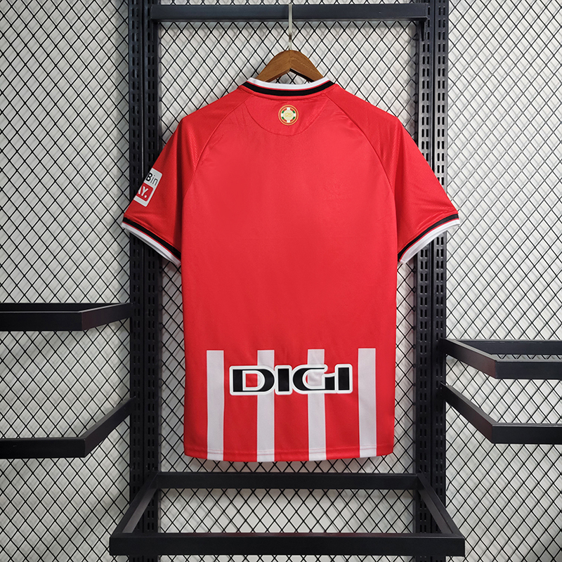 QCOFFICIAL | 2023/24 Athletic Bilbao HOME Fan Edition Football Soccer Jersey Shirt