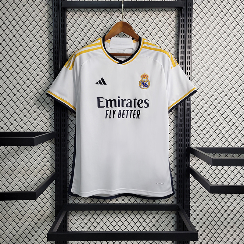 QCOFFICIAL | 2023/24 Real Madrid CF HOME Fan Edition Football Soccer Jersey Shirt