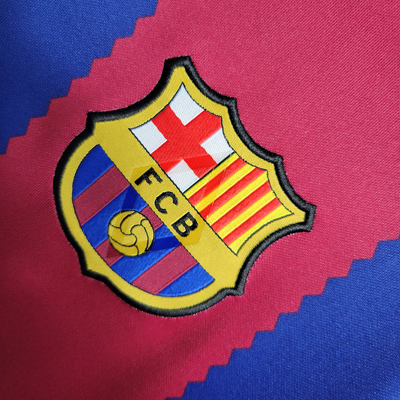 QCOFFICIAL | 2023/24 FC Barcelona HOME Fan Edition Football Soccer Jersey Shirt