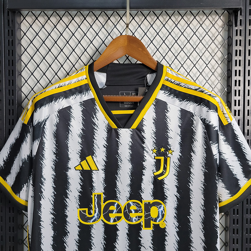 QCOFFICIAL | 2023/24 Juventus HOME Fans Edition Football Soccer Jersey Shirt