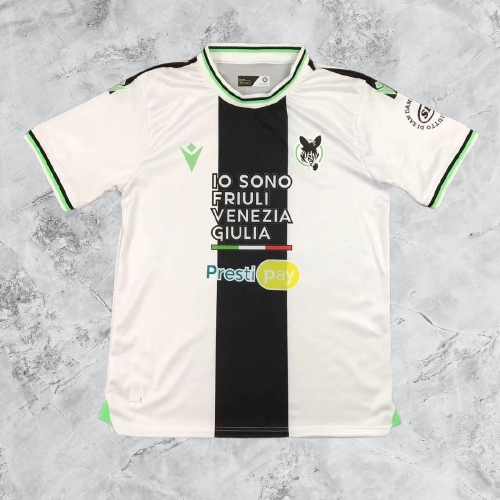 QCOFFICIAL | 2023/24 Udinese HOME Fans Edition Football Soccer Jersey Shirt