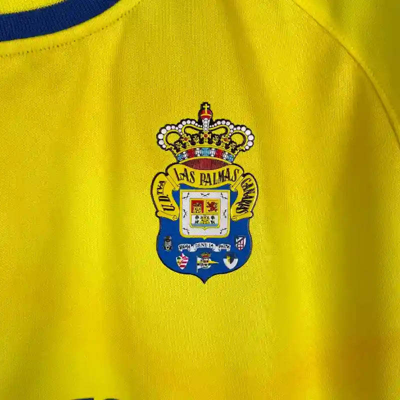 QCOFFICIAL | 2023/24 Las Palmas HOME Fan Edition Football Soccer Jersey Shirt