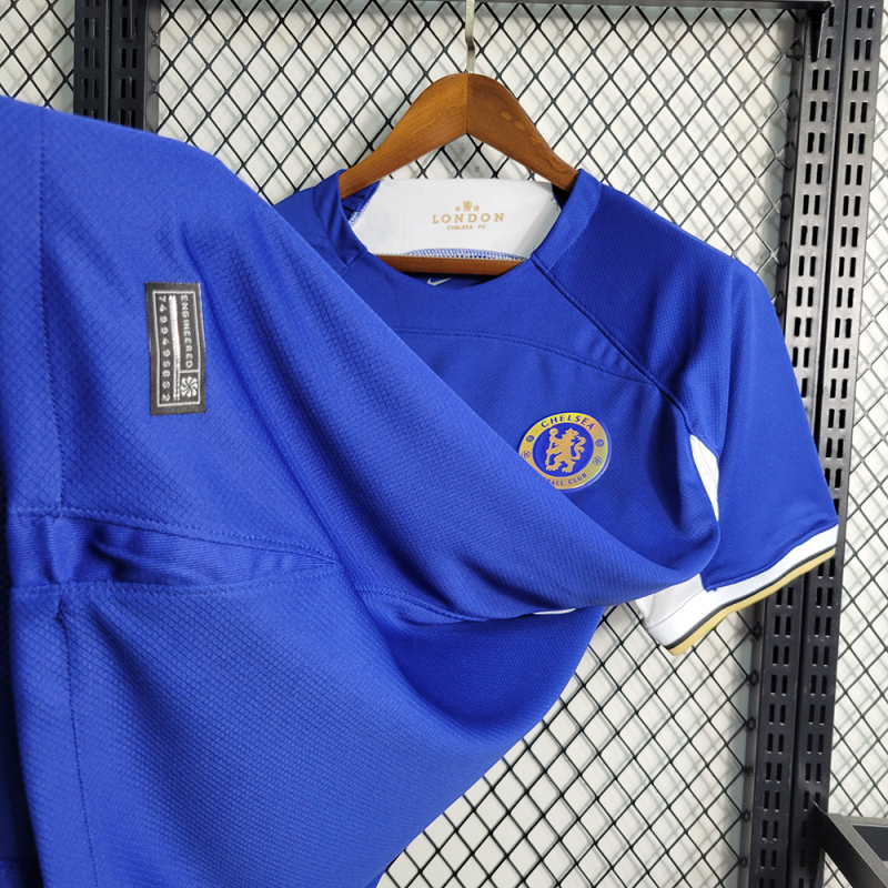 QCOFFICIAL | 2023/24 Chelsea F.C. Pre-match Fans Edition Football Soccer Jersey Shirt