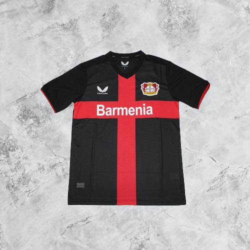 QCOFFICIAL | 2023/24 Bayer 04 Leverkusen HOME Fans Edition Football Soccer Jersey Shirt