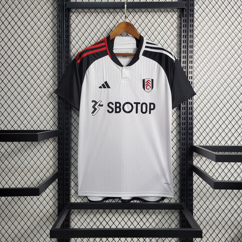 QCOFFICIAL | 2023/24 Fulham  F.C. HOME Fans Edition Football Soccer Jersey Shirt