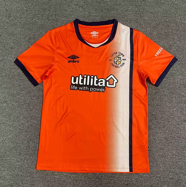 QCOFFICIAL | 2023/24 Luton Town F.C. HOME Fans Edition Football Soccer Jersey Shirt