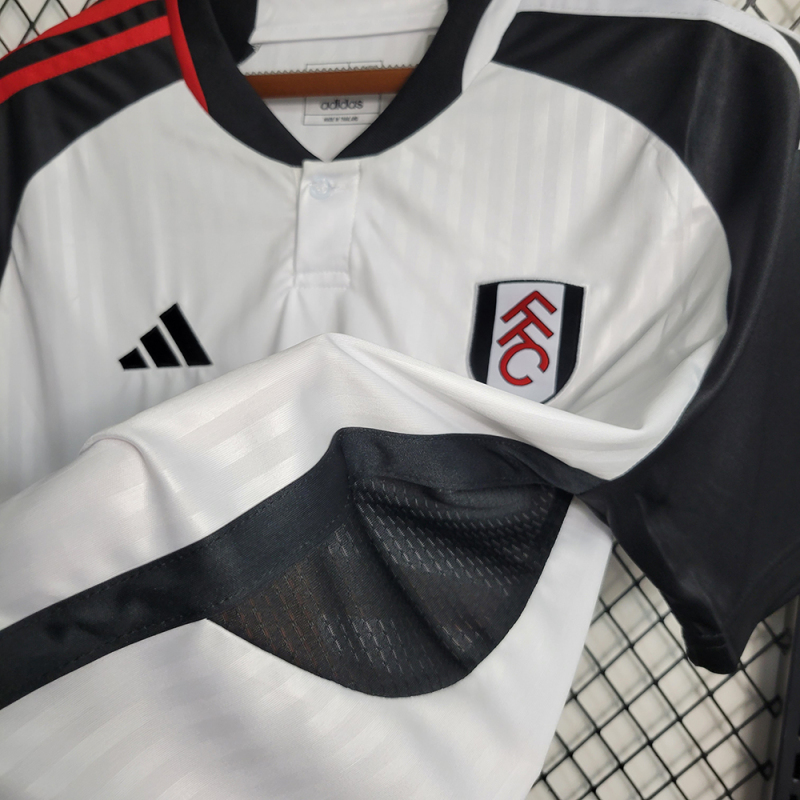 QCOFFICIAL | 2023/24 Fulham  F.C. HOME Fans Edition Football Soccer Jersey Shirt