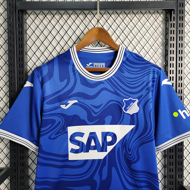 QCOFFICIAL | 2023/24 TSG Hoffenheim HOME Fans Edition Football Soccer Jersey Shirt