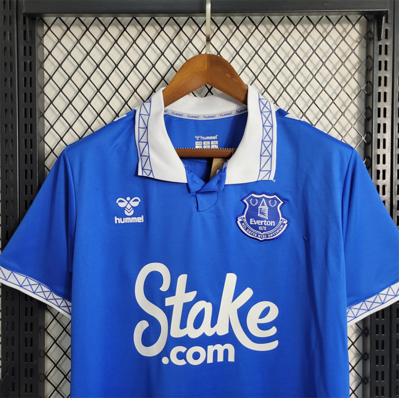 QCOFFICIAL | 2023/24 Everton HOME Fans Edition Football Soccer Jersey Shirt