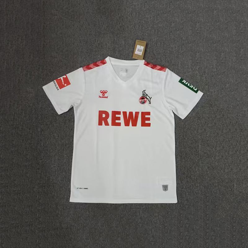 QCOFFICIAL | 2023/24 FC Köln HOME Fans Edition Football Soccer Jersey Shirt