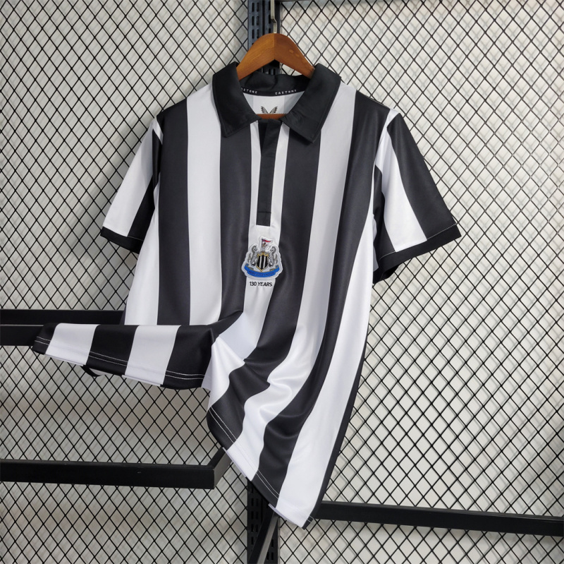 QCOFFICIAL | 2023/24 Newcastle United F.C. 130th Anniversary HOME Edition Football Soccer Jersey Shirt
