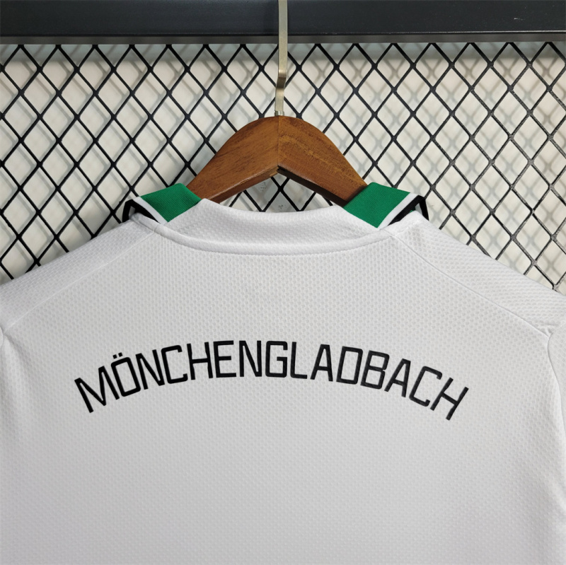 QCOFFICIAL | 2023/24 Borussia Mönchengladbach HOME Fans Edition Football Soccer Jersey Shirt