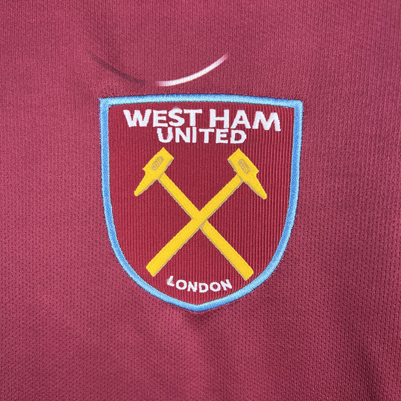 QCOFFICIAL | 2023/24 West Ham United F.C. HOME Edition Football Soccer Jersey Shirt