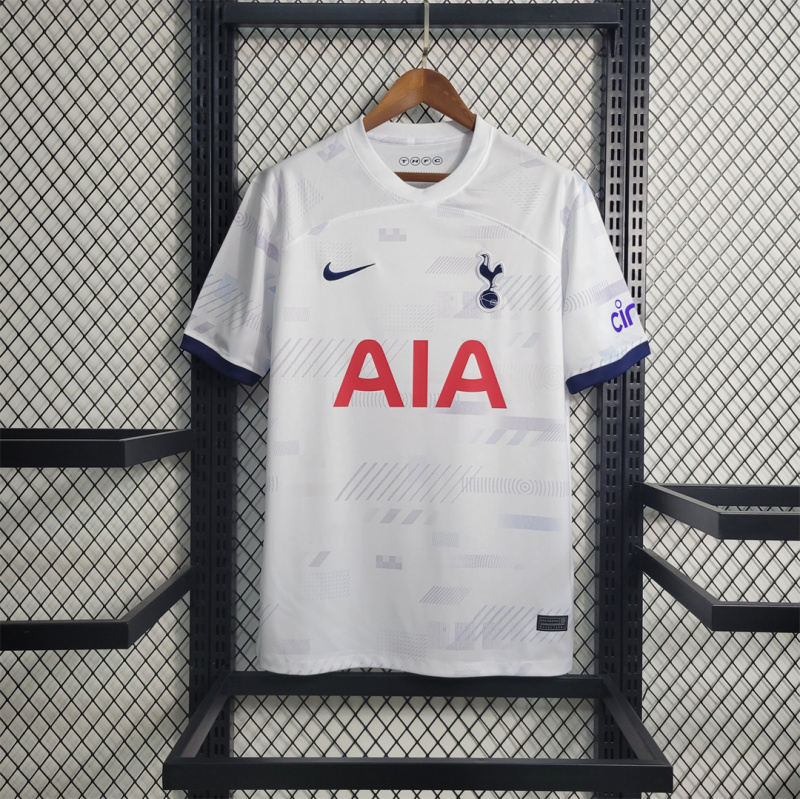 QCOFFICIAL | 2023/24 Tottenham Hotspur F.C. HOME Fans Edition Football Soccer Jersey Shirt