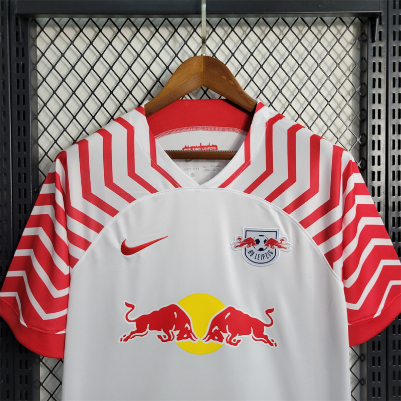 QCOFFICIAL | 2023/24 RB Redbull Leipzig HOME Fans Edition Football Soccer Jersey Shirt