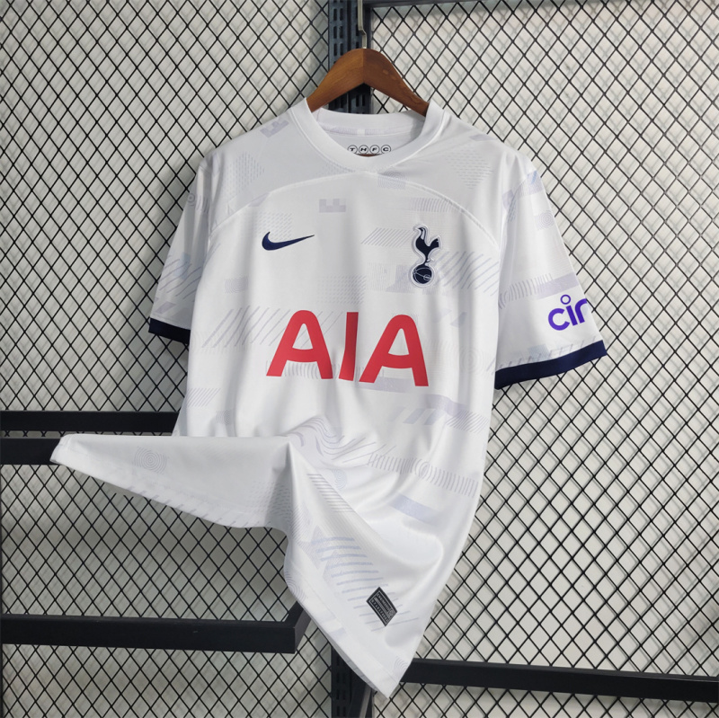 QCOFFICIAL | 2023/24 Tottenham Hotspur F.C. HOME Fans Edition Football Soccer Jersey Shirt