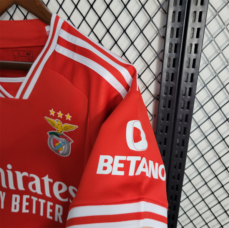 QCOFFICIAL | 2023/24 S.L. Benfica HOME Fans Edition Football Soccer Jersey Shirt