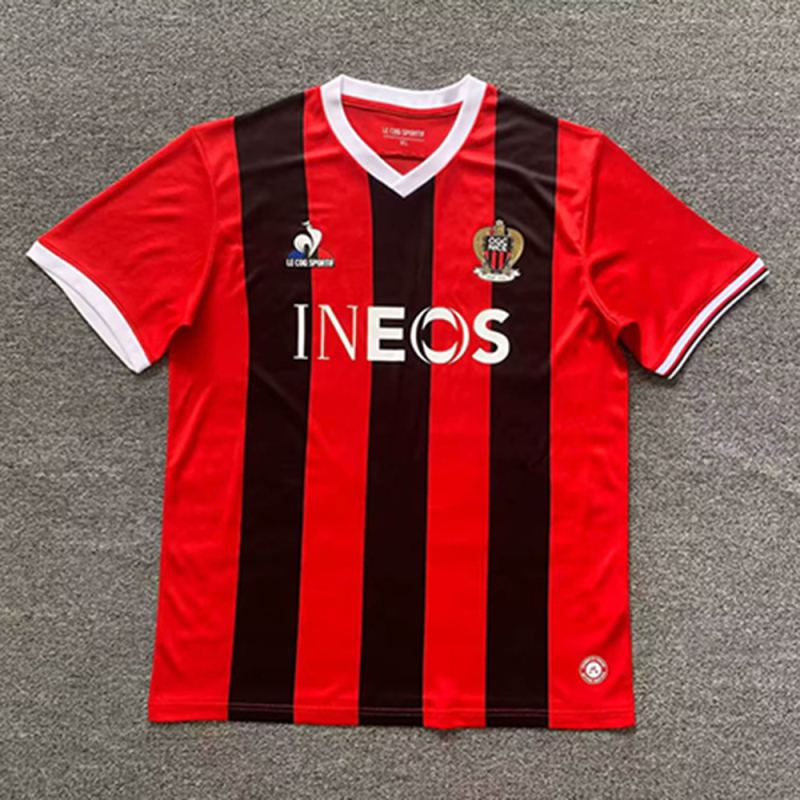 QCOFFICIAL | 2023/24 OGC Nice HOME Fans Edition Football Soccer Jersey Shirt
