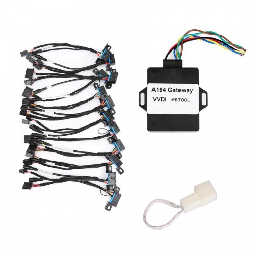 EIS/ELV Test Line for Mercedes W208 W209 W906 W639 Total 12 Cables Plus A164 Gateway Work with VVDI MB Tool