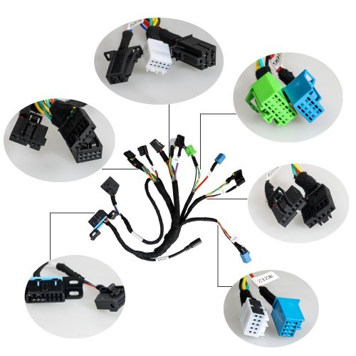 BENZ EIS/ELV Cable+7G+ISM + Dashboard Connector work with VVDI MB Tool