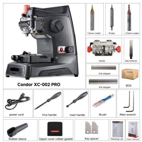Original Xhorse Condor XC-002 Pro Ikeycutter Manually Key Cutting Machine
